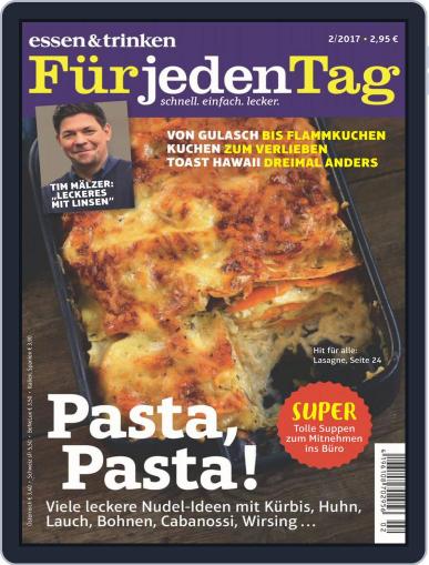 essen&trinken für jeden Tag February 1st, 2017 Digital Back Issue Cover
