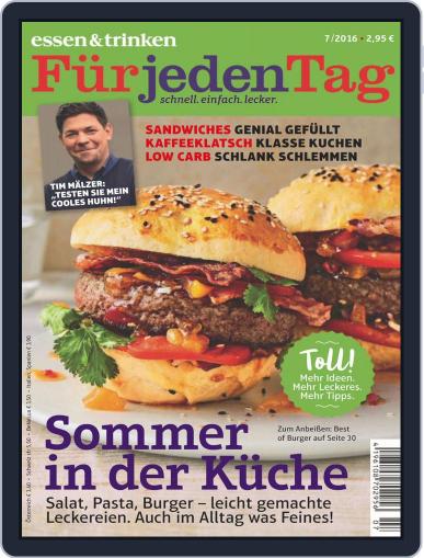 essen&trinken für jeden Tag (Digital) June 30th, 2016 Issue Cover