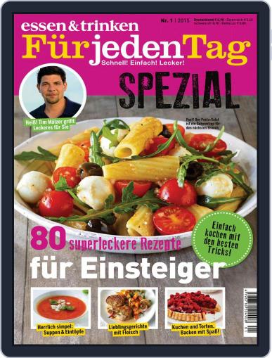 essen&trinken für jeden Tag (Digital) March 31st, 2015 Issue Cover