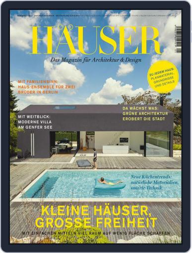 Häuser September 1st, 2017 Digital Back Issue Cover