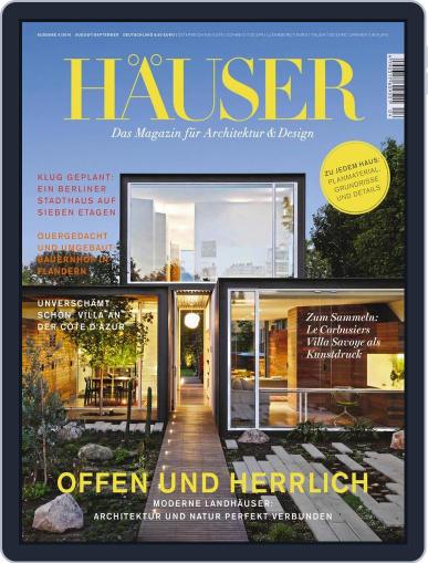 Häuser July 1st, 2016 Digital Back Issue Cover