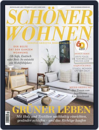 Schöner Wohnen March 1st, 2020 Digital Back Issue Cover