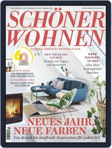 Schöner Wohnen February 1st, 2020 Digital Back Issue Cover