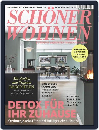 Schöner Wohnen January 1st, 2020 Digital Back Issue Cover