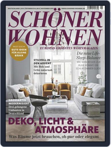 Schöner Wohnen November 1st, 2019 Digital Back Issue Cover