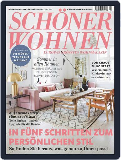Schöner Wohnen July 1st, 2019 Digital Back Issue Cover