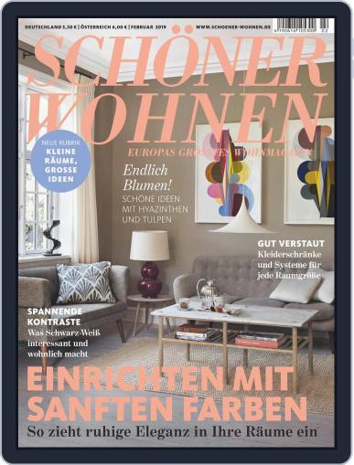 Schöner Wohnen February 1st, 2019 Digital Back Issue Cover
