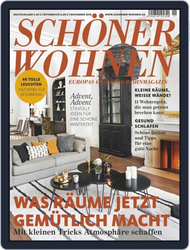 Schöner Wohnen November 1st, 2018 Digital Back Issue Cover