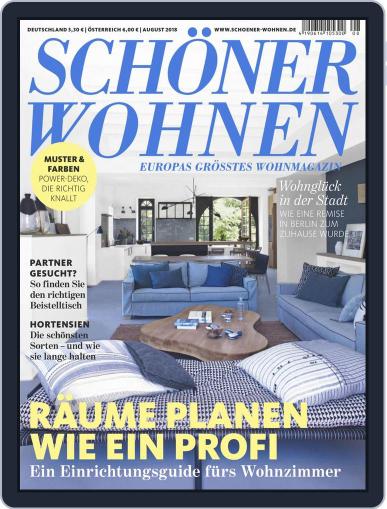 Schöner Wohnen August 1st, 2018 Digital Back Issue Cover