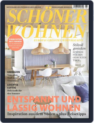 Schöner Wohnen June 1st, 2018 Digital Back Issue Cover