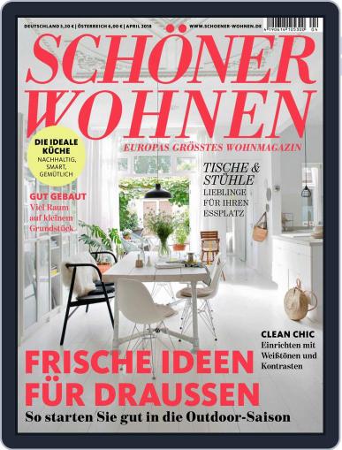 Schöner Wohnen April 1st, 2018 Digital Back Issue Cover