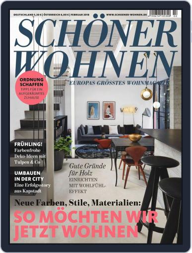 Schöner Wohnen February 1st, 2018 Digital Back Issue Cover