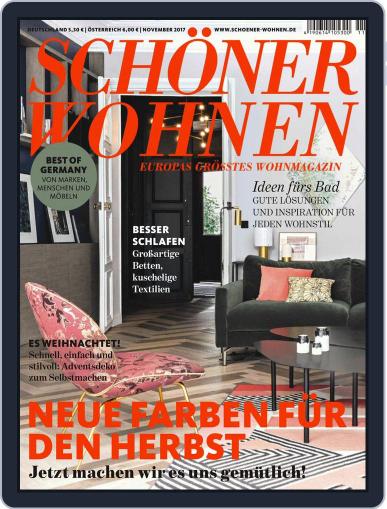Schöner Wohnen November 1st, 2017 Digital Back Issue Cover