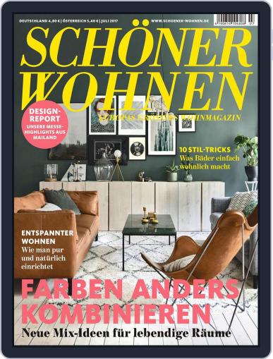 Schöner Wohnen July 1st, 2017 Digital Back Issue Cover