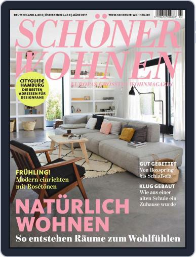 Schöner Wohnen March 1st, 2017 Digital Back Issue Cover