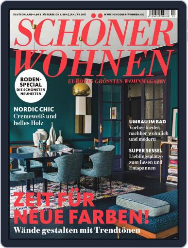 Schöner Wohnen January 1st, 2017 Digital Back Issue Cover
