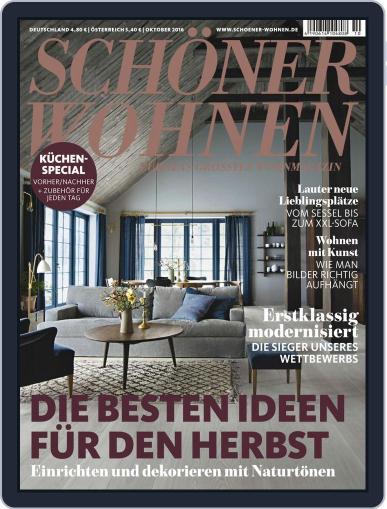 Schöner Wohnen October 1st, 2016 Digital Back Issue Cover