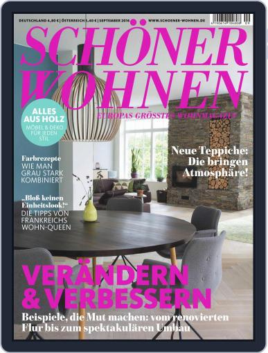 Schöner Wohnen August 15th, 2016 Digital Back Issue Cover