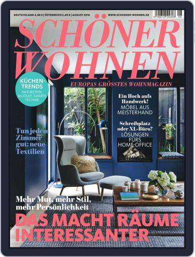 Schöner Wohnen (Digital) July 11th, 2016 Issue Cover