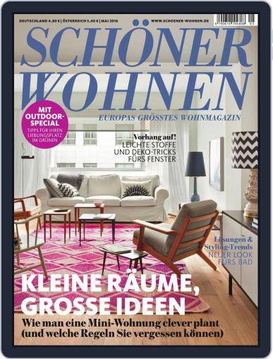 Schöner Wohnen April 11th, 2016 Digital Back Issue Cover