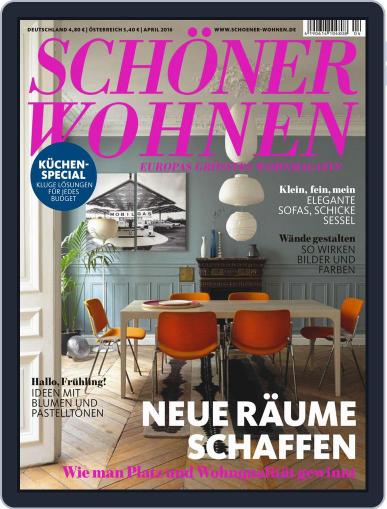 Schöner Wohnen March 14th, 2016 Digital Back Issue Cover