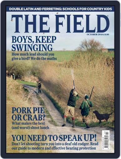 The Field September 20th, 2010 Digital Back Issue Cover