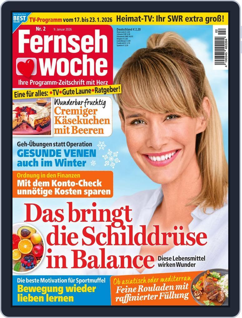Fernsehwoche (Digital) Subscription                    January 9th, 2026 Issue