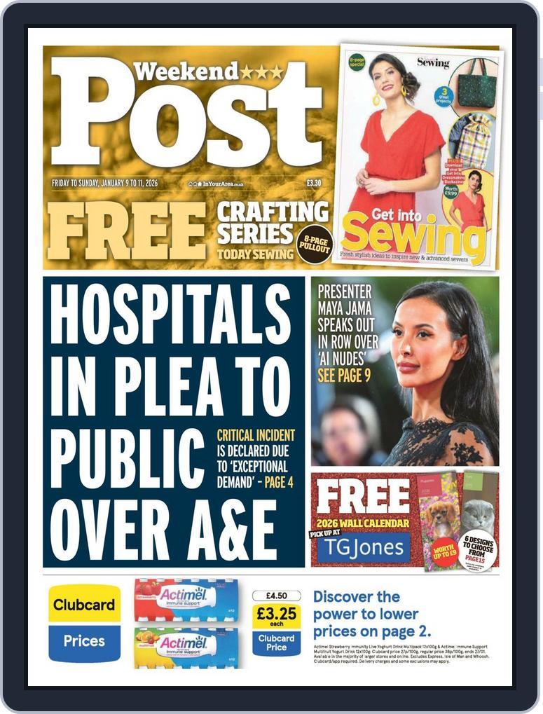 Bristol Post January 09, 2026 (Digital) - DiscountMags.com