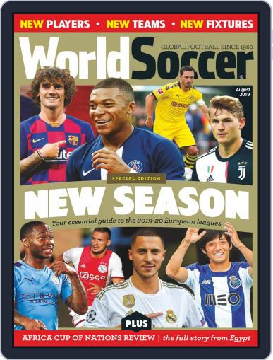 World Soccer August 1st, 2019 Digital Back Issue Cover