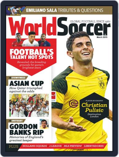 World Soccer (Digital) March 1st, 2019 Issue Cover