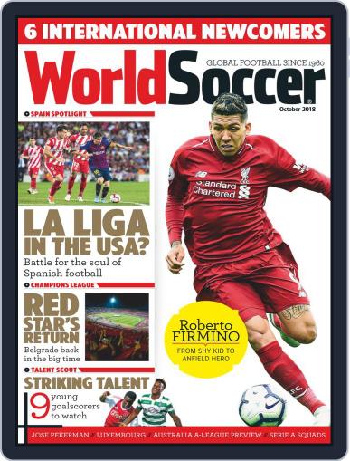 World Soccer October 1st, 2018 Digital Back Issue Cover