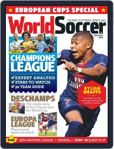 World Soccer September 1st, 2018 Digital Back Issue Cover