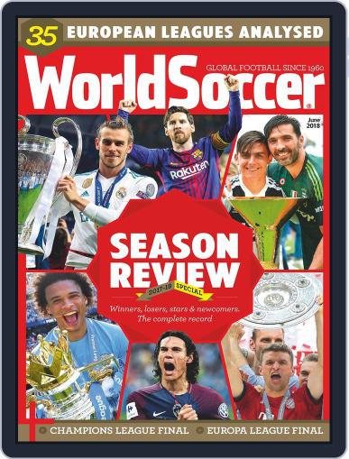 World Soccer June 1st, 2018 Digital Back Issue Cover