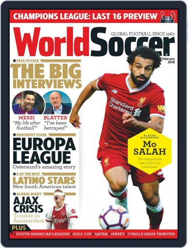 World Soccer February 1st, 2018 Digital Back Issue Cover