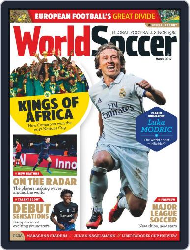 World Soccer March 1st, 2017 Digital Back Issue Cover