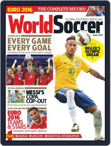 World Soccer August 12th, 2016 Digital Back Issue Cover