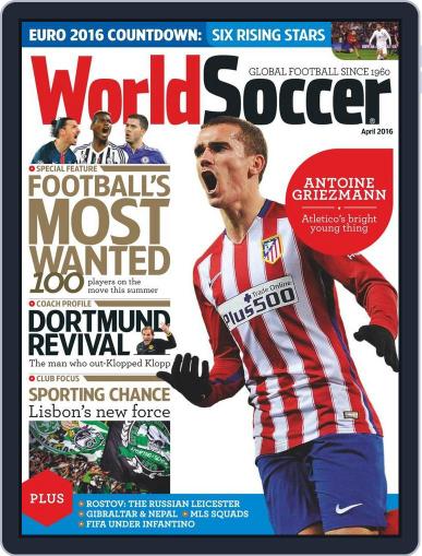 World Soccer March 25th, 2016 Digital Back Issue Cover