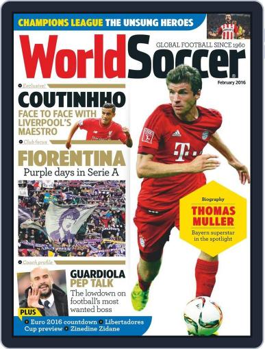 World Soccer January 29th, 2016 Digital Back Issue Cover