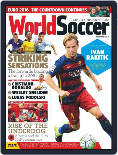 World Soccer November 9th, 2015 Digital Back Issue Cover
