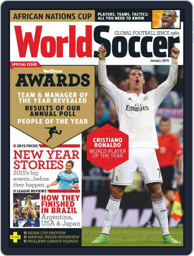 World Soccer December 31st, 2014 Digital Back Issue Cover