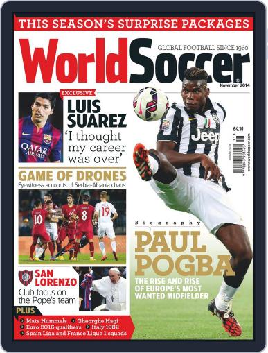 World Soccer October 31st, 2014 Digital Back Issue Cover