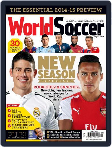 World Soccer August 13th, 2014 Digital Back Issue Cover