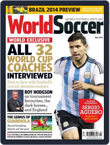 World Soccer April 14th, 2014 Digital Back Issue Cover