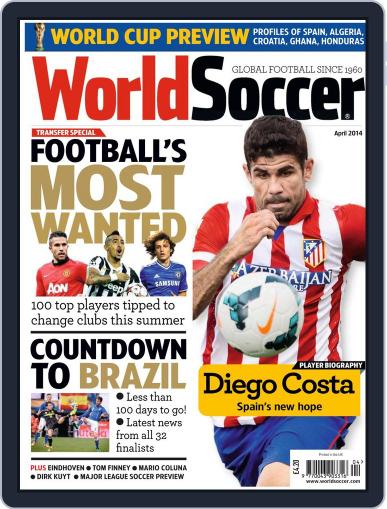 World Soccer March 17th, 2014 Digital Back Issue Cover