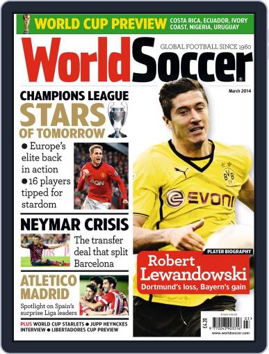 World Soccer February 17th, 2014 Digital Back Issue Cover