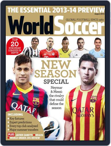World Soccer July 25th, 2013 Digital Back Issue Cover