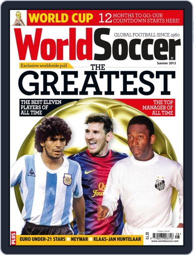 World Soccer July 1st, 2013 Digital Back Issue Cover