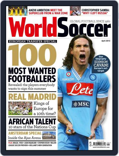 World Soccer March 15th, 2013 Digital Back Issue Cover