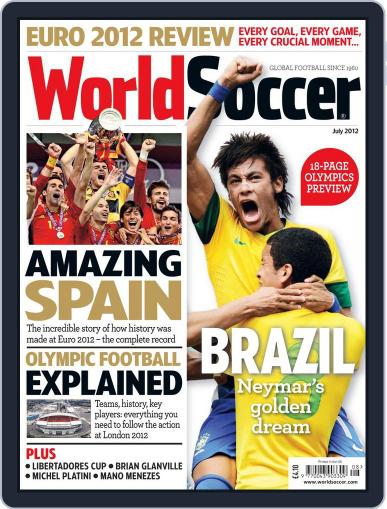 World Soccer July 6th, 2012 Digital Back Issue Cover