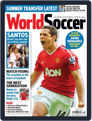 World Soccer July 4th, 2011 Digital Back Issue Cover
